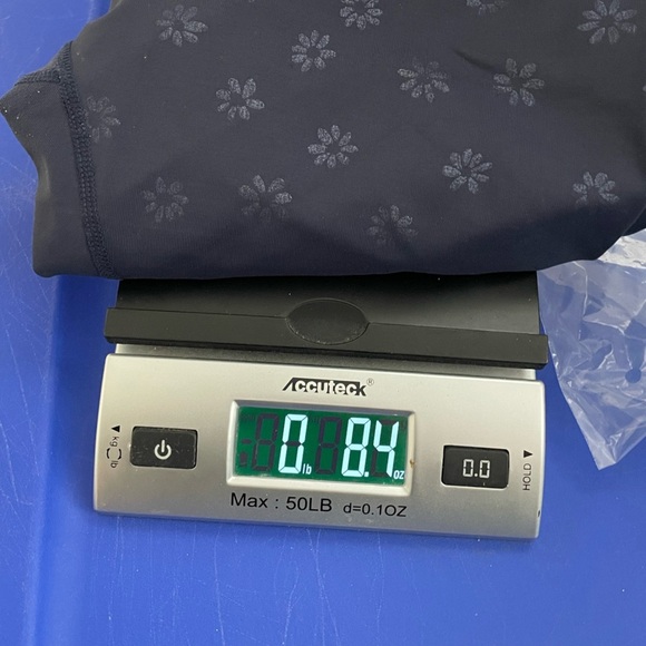 BEYOND YOGA LEGGINGS WOMEN SMALL‎ BLUE with daisies MADE IN USA - Picture 8 of 8